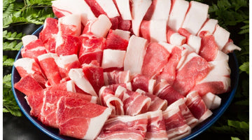 バーベキューに最適な猪肉部位別スライスセット、モッコウェブサイトでの限定販売中です。