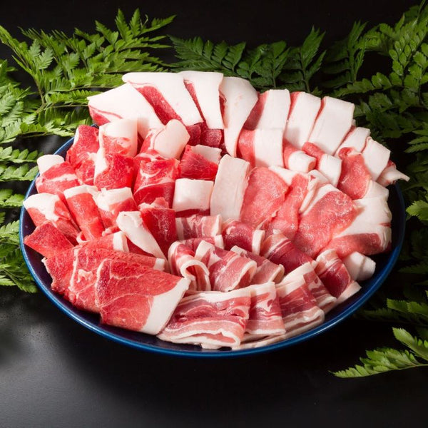 猪肉1kg部位別スライスセット（部位別パック詰め） 長崎県産天然イノシシ肉【数量限定】